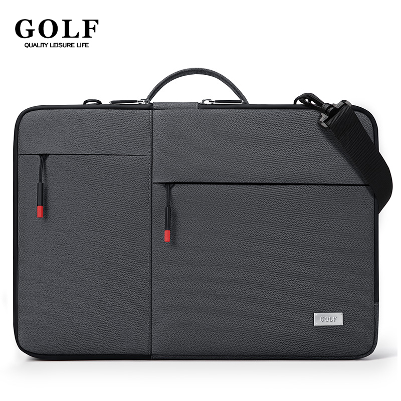 Golf Equipment Stores - GOLF กระเป๋าแล็ปท็อปมืออาชีพพร้อมสายคล้องไหล่ผู้บริหารกระเป๋าเอกสารผู้ชายโน๊ตบุ๊ค 15.6 กระเป๋าถือผู้ชายกระเป๋าคลัทช์สำนักงาน