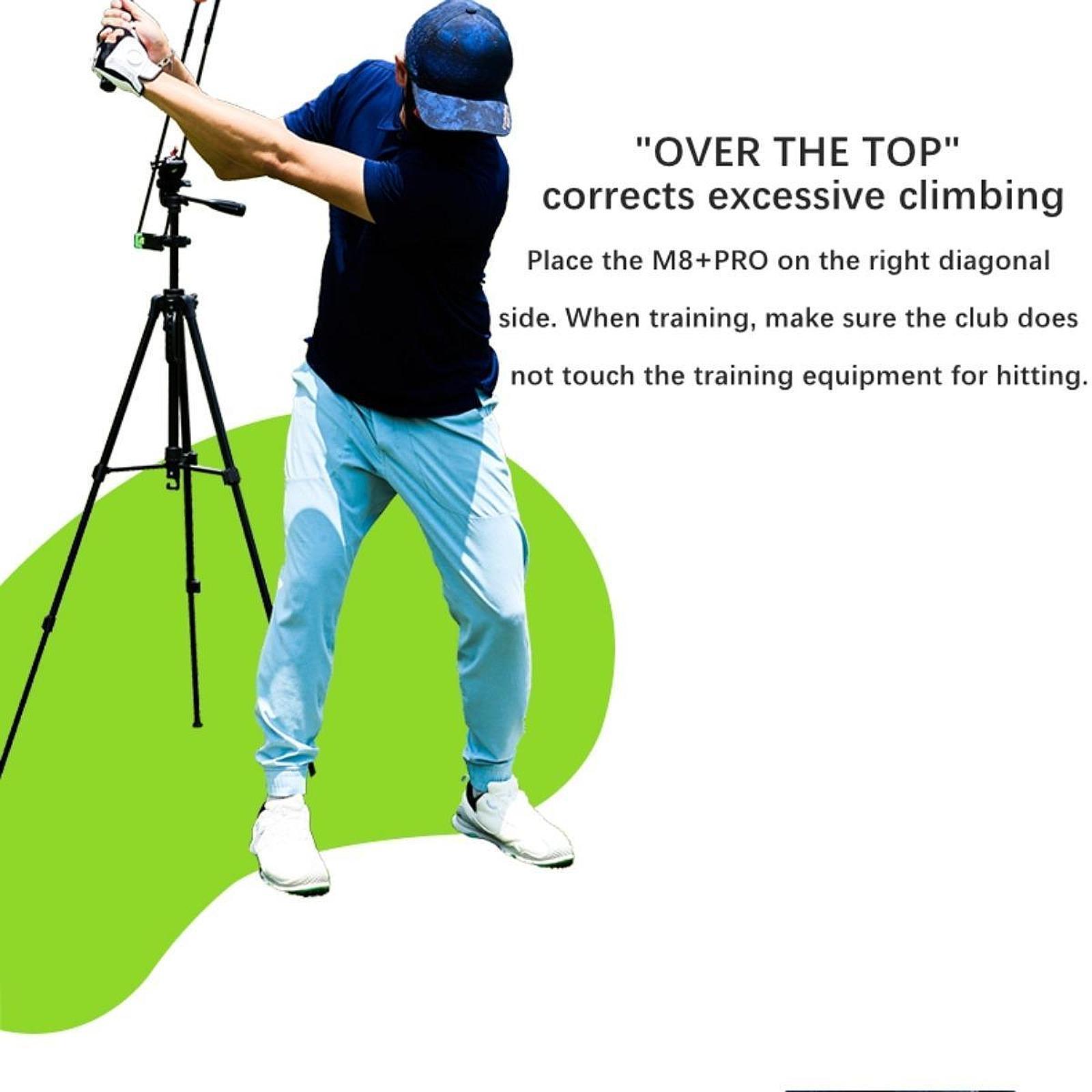 Golf Equipment To Practice At Home - อุปกรณ์ฝึกซ้อมวงสวิงกอล์ฟแบบขาตั้งสามขา ป้องกันการลื่น ช่วยเสริมสร้างความแข็งแรง ฝึกซ้อมที่บ้านเพื่อพัฒนาวงสวิง