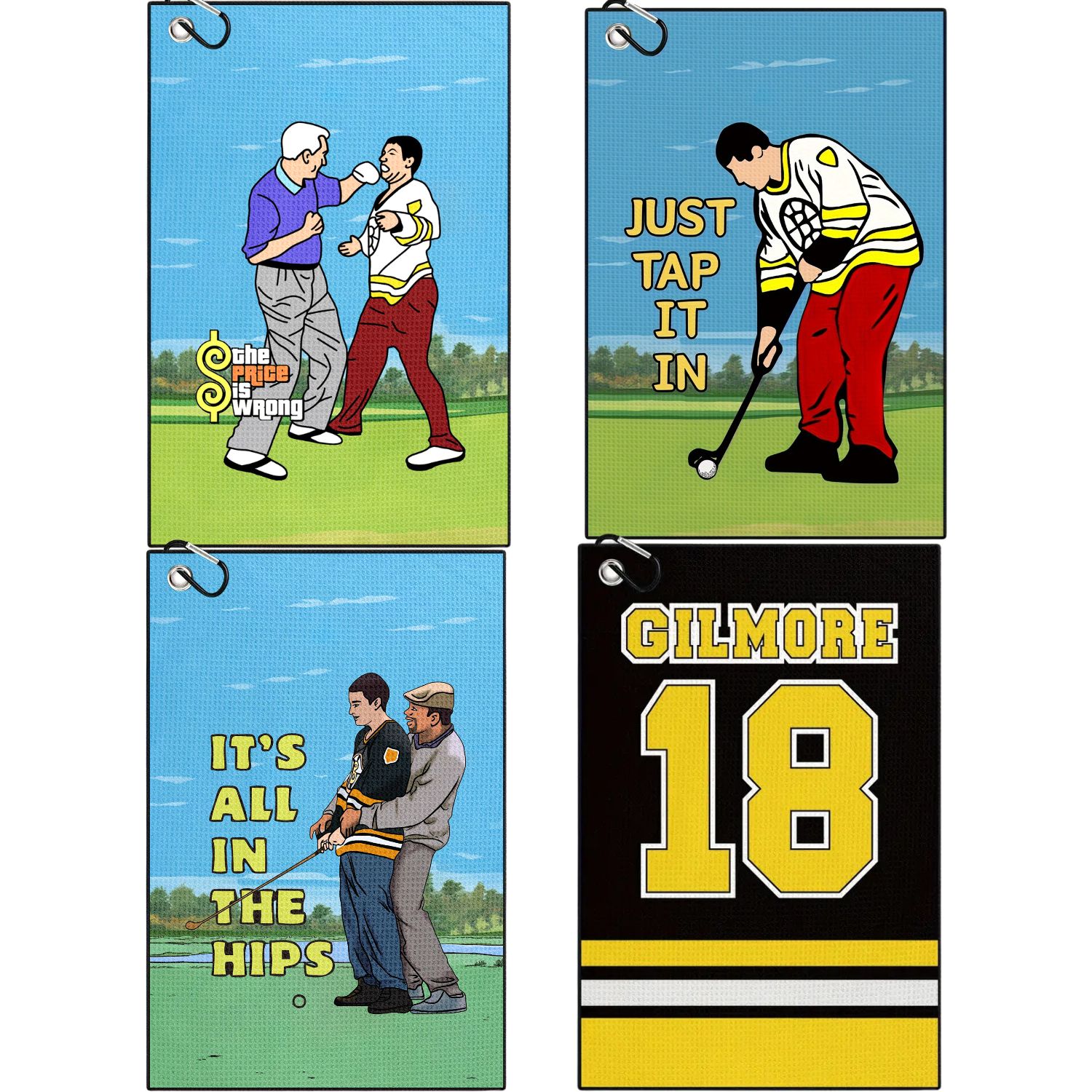 แฮปปี้ กิลมอร์ ดีไซน์ ไมโครไฟเ - Golf Towel Waffle บทวิจารณ์และราคา