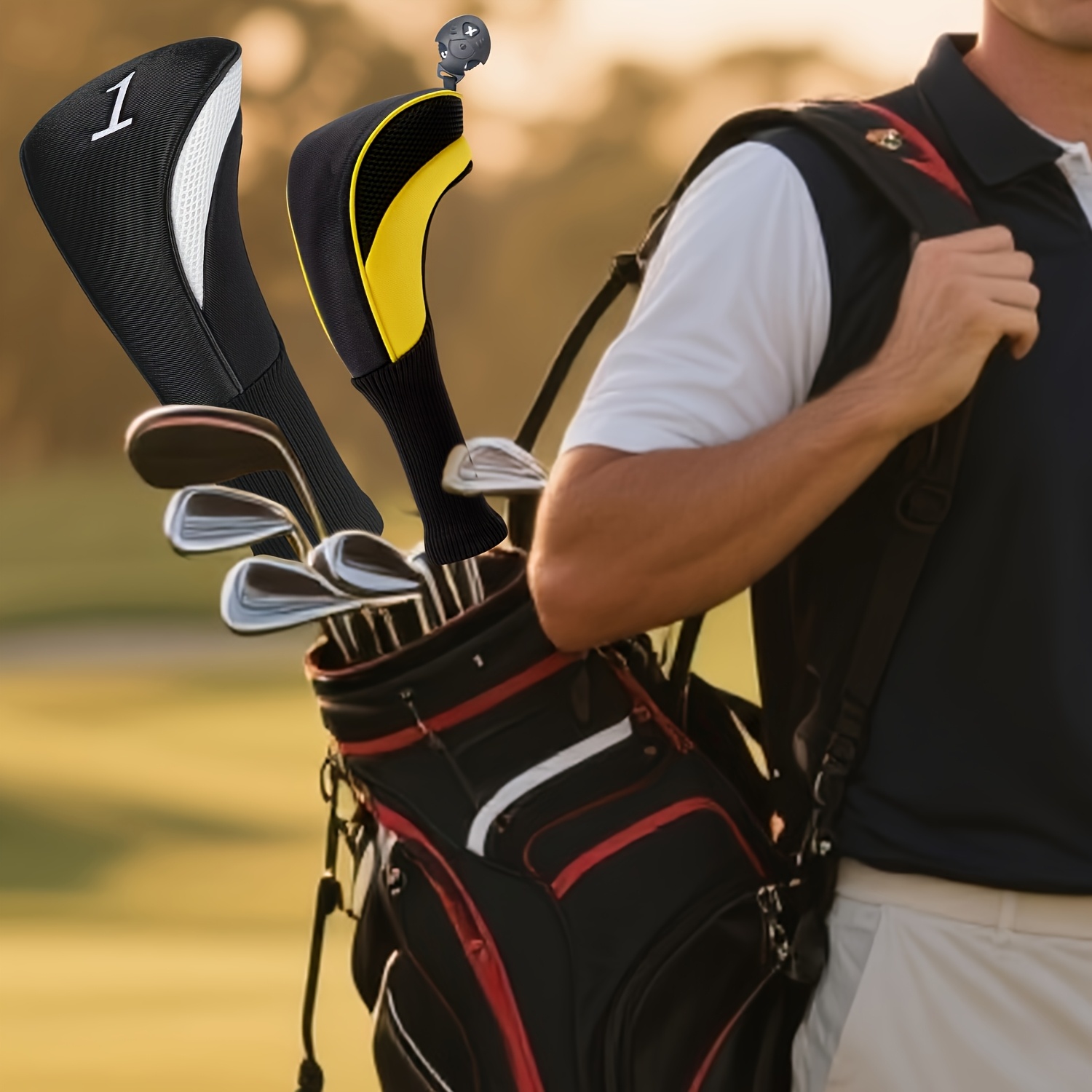 ปลอกหุ้มหัวไม้กอล์ฟ 5 ชิ้น, บุ - Golf Equipment Deals บทวิจารณ์และราคา